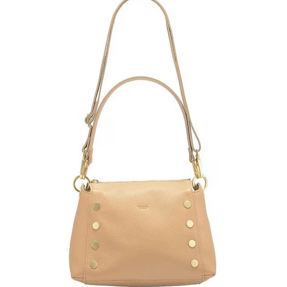 Hammitt Bryant Leather Medium Toast Tan/Brushed Gold